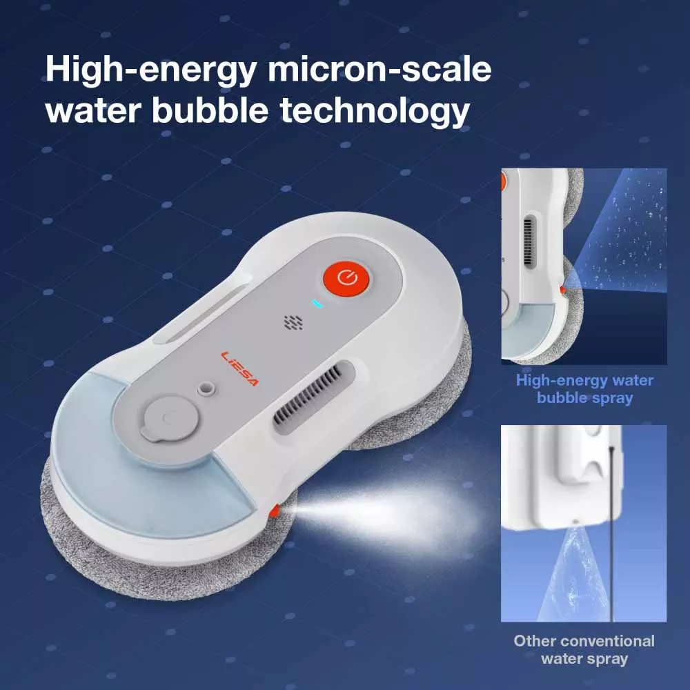 Dual Water Spray Fenestra Purgatio Robot