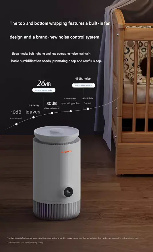 Smart 2-in-1 Purifier Humidifier Combo